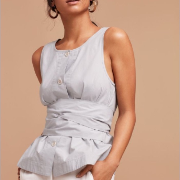 Wilfred wrap top new without tags size sm